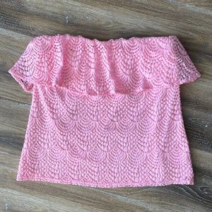 Lilly Pulitzer Wiley Lace Tube Top